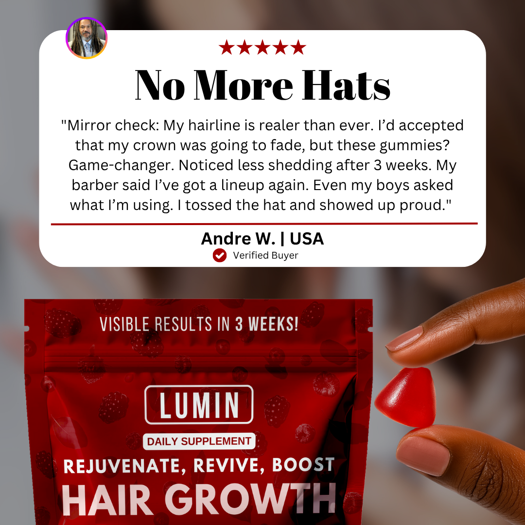 LUMIN - RRB Hair Growth Gummies