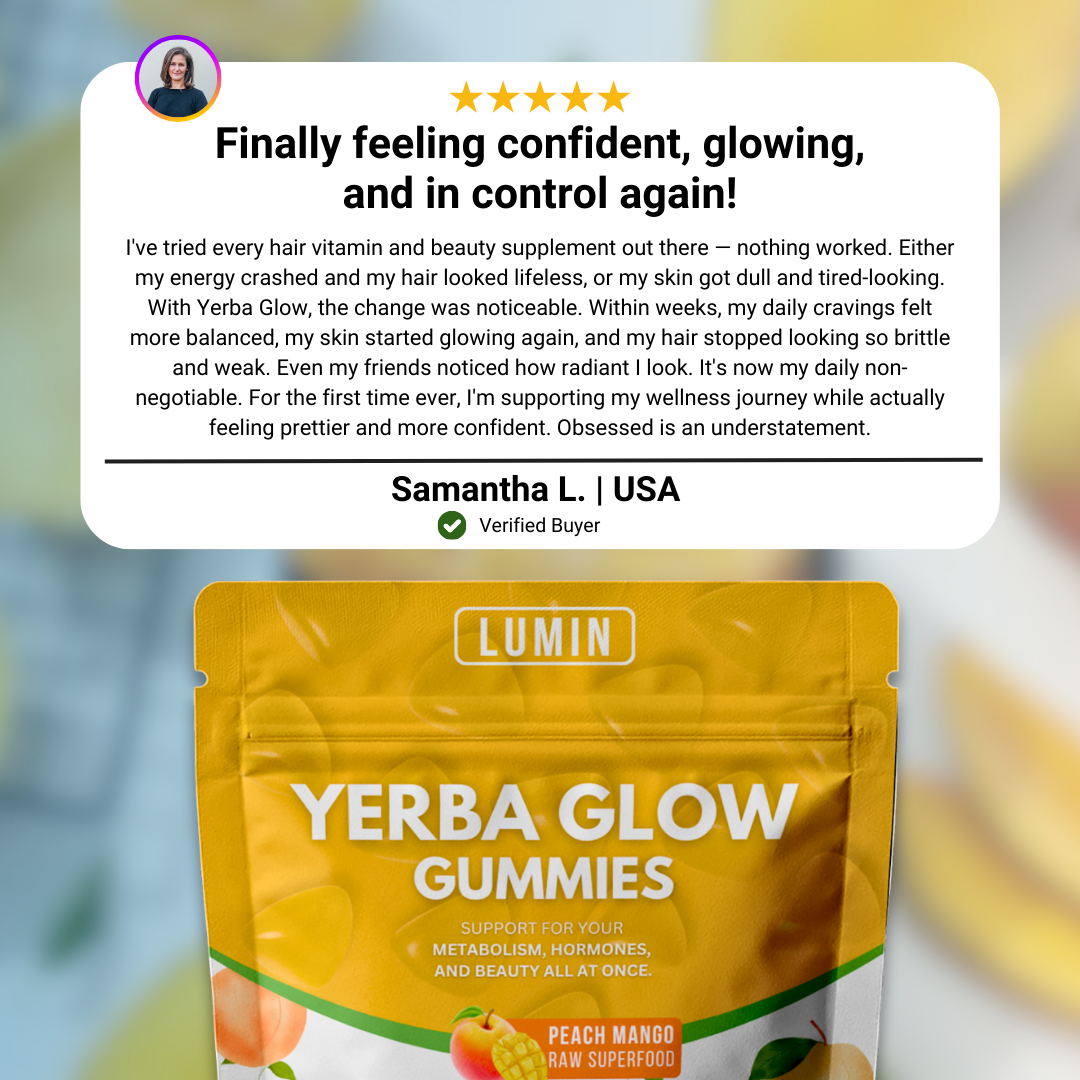 LUMIN - Yerba Glow Gummies