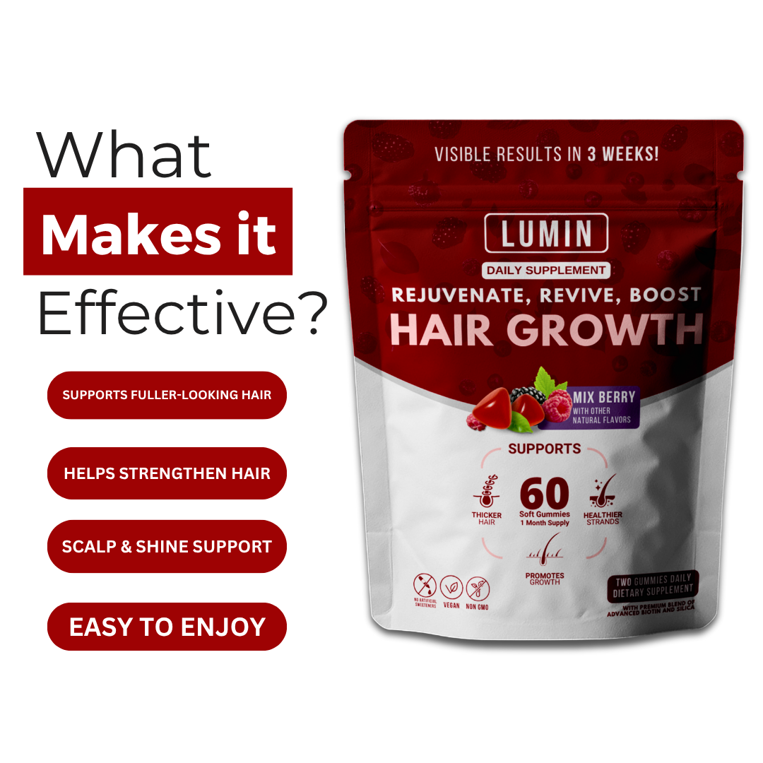 LUMIN - RRB Hair Growth Gummies