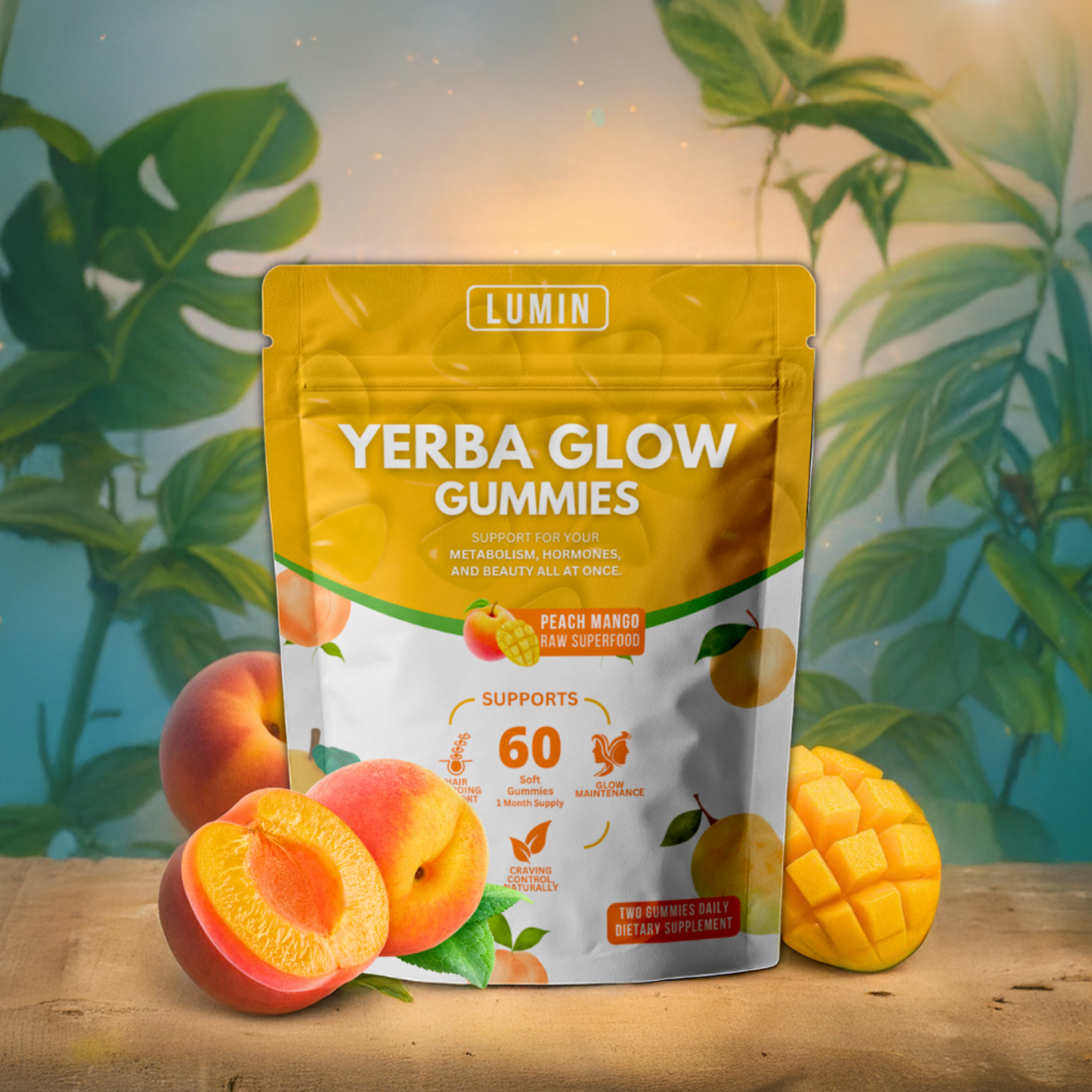 LUMIN - Yerba Glow Gummies