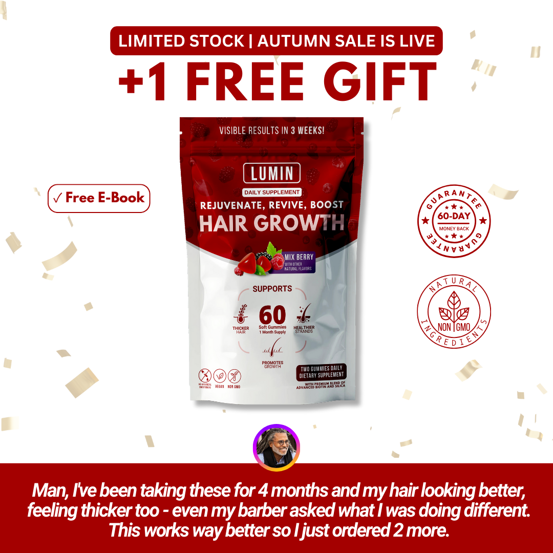 LUMIN - RRB Hair Growth Gummies
