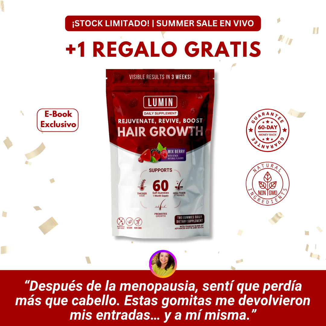 LUMIN - RRB Hair Growth Gummies