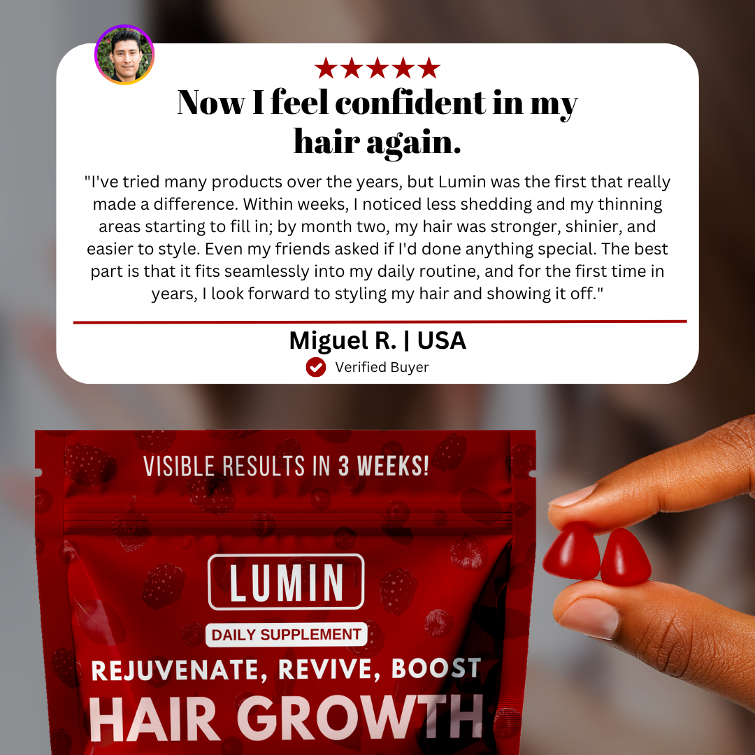 LUMIN - RRB Hair Growth Gummies