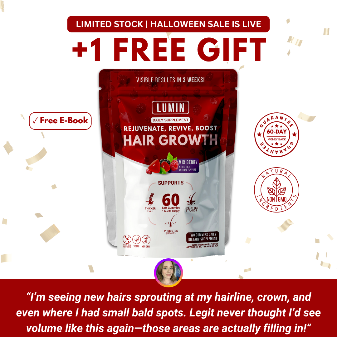 LUMIN - RRB Hair Growth Gummies