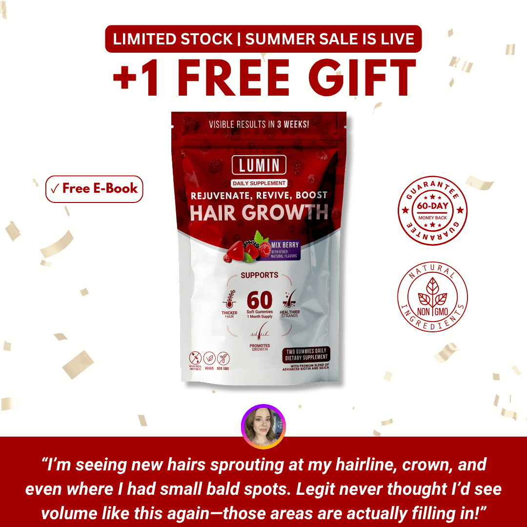 LUMIN - RRB Hair Growth Gummies