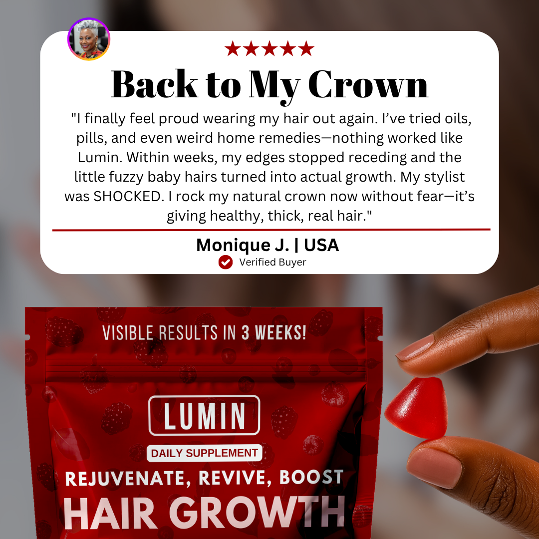 LUMIN - RRB Hair Growth Gummies – Lumin