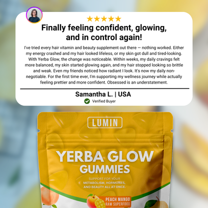 LUMIN - Yerba Glow Gummies
