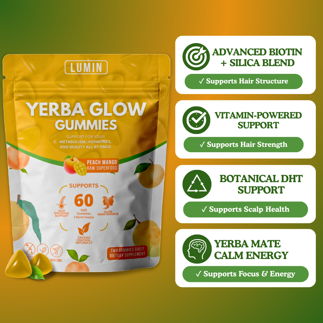 LUMIN - Yerba Glow Gummies