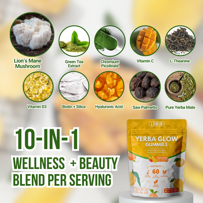 LUMIN - Yerba Glow Gummies