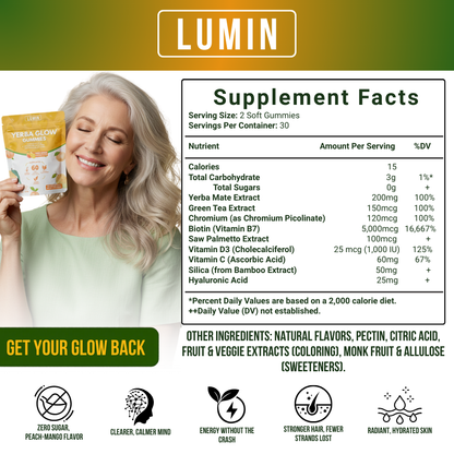 LUMIN - Yerba Glow Gummies BOGO (SKIO)