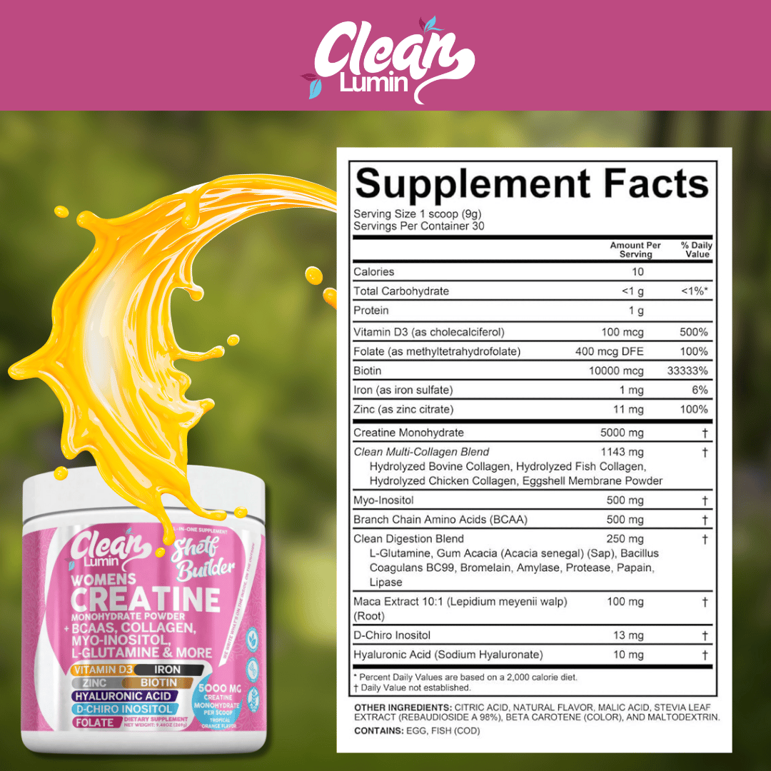 Clean Lumin - Womens Creatine