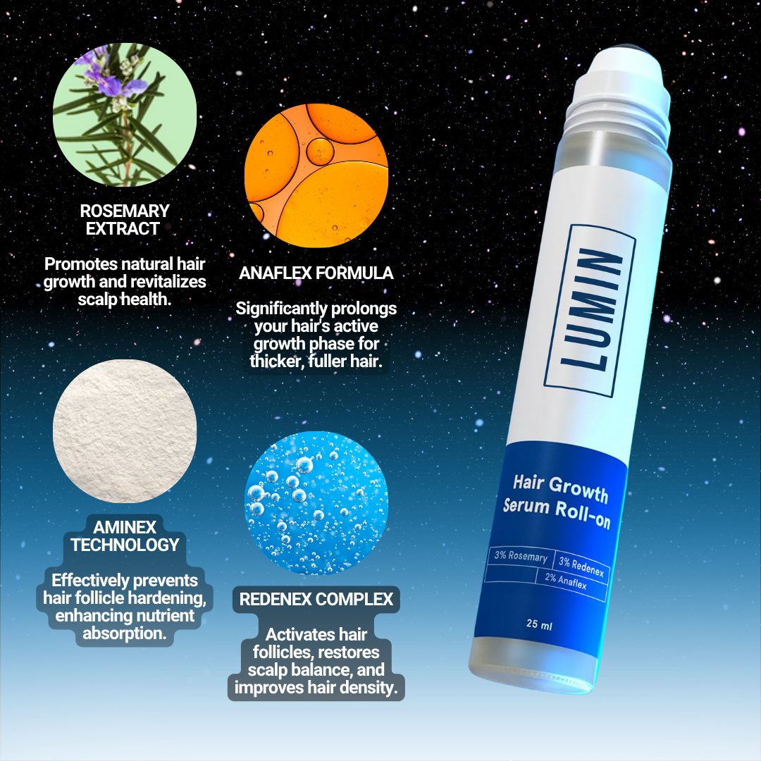 LUMIN - Hair Growth Serum Roll On – Lumin