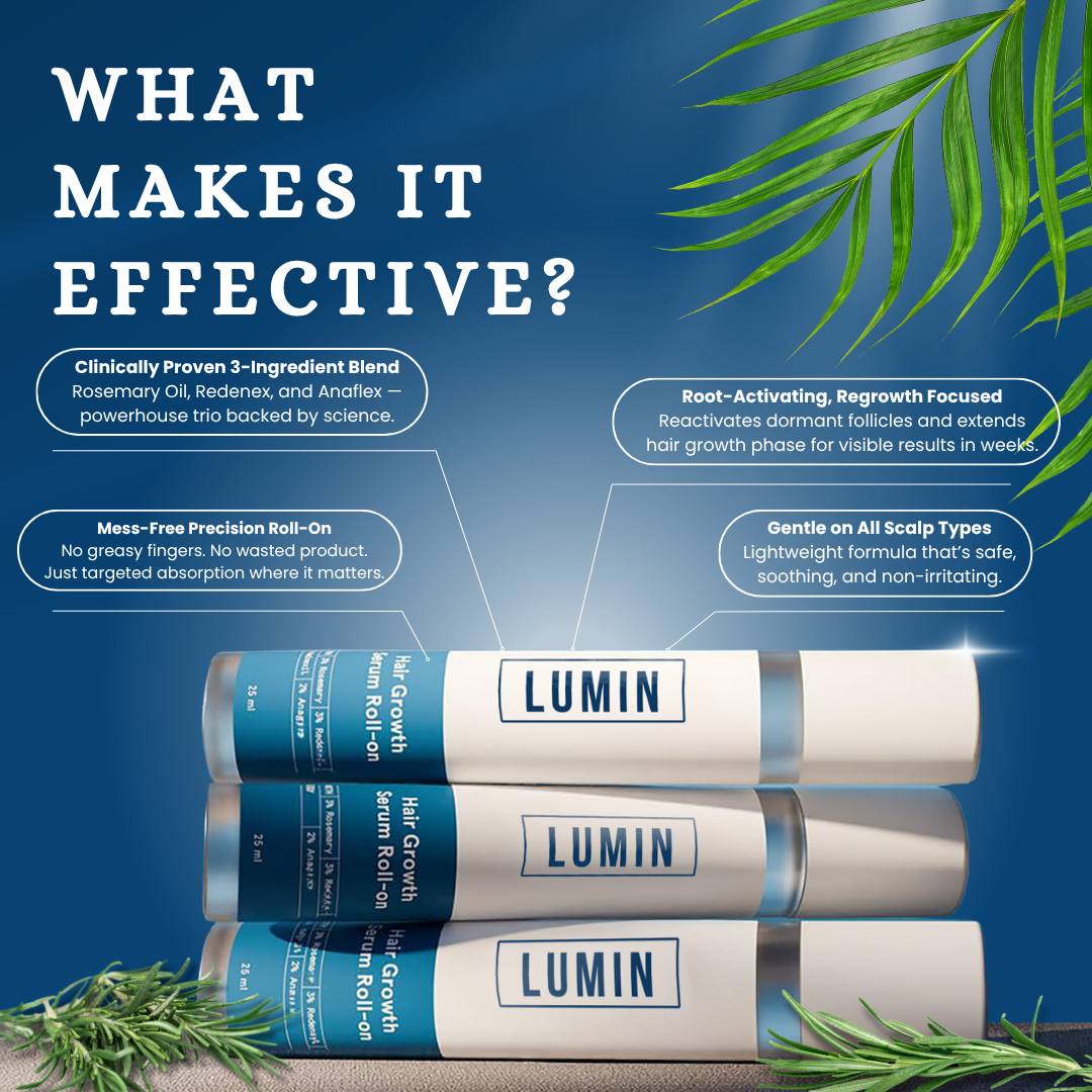 LUMIN - Hair Growth Serum Roll On – Lumin