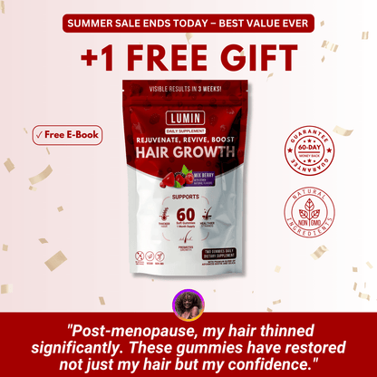 LUMIN - RRB Hair Growth Gummies