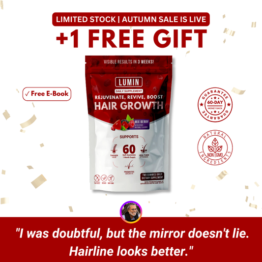 LUMIN - RRB Hair Growth Gummies