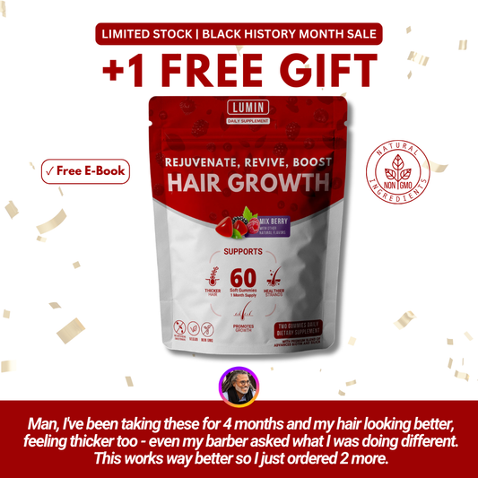 LUMIN - RRB Hair Growth Gummies