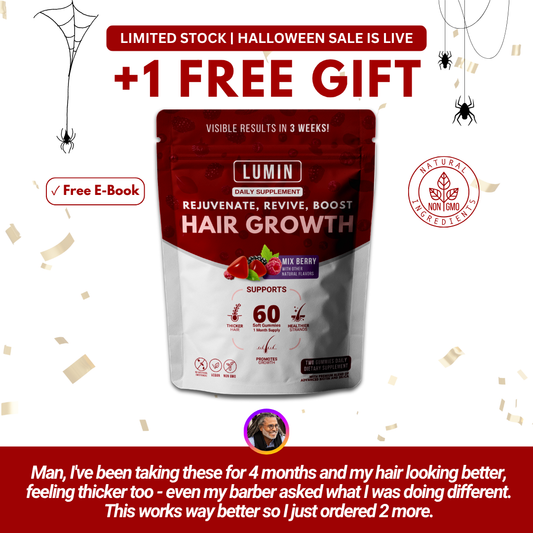LUMIN - RRB Hair Growth Gummies