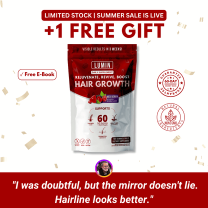 LUMIN - RRB Hair Growth Gummies