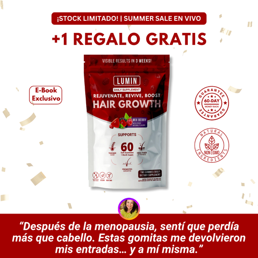LUMIN - RRB Hair Growth Gummies