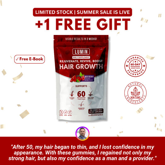 LUMIN - RRB Hair Growth Gummies