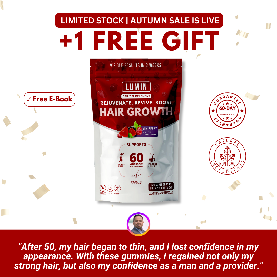 LUMIN - RRB Hair Growth Gummies
