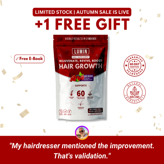 LUMIN - RRB Hair Growth Gummies