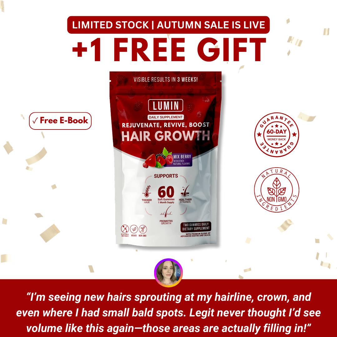 LUMIN - RRB Hair Growth Gummies