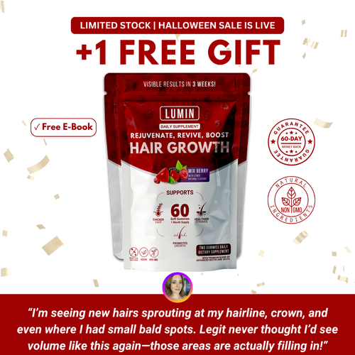 LUMIN - RRB Hair Growth Gummies