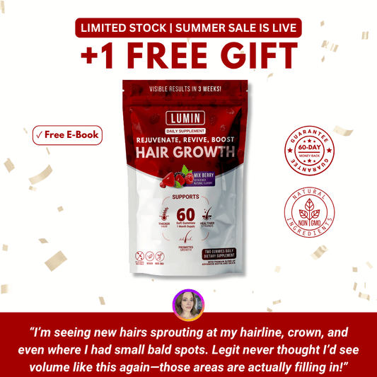 LUMIN - RRB Hair Growth Gummies