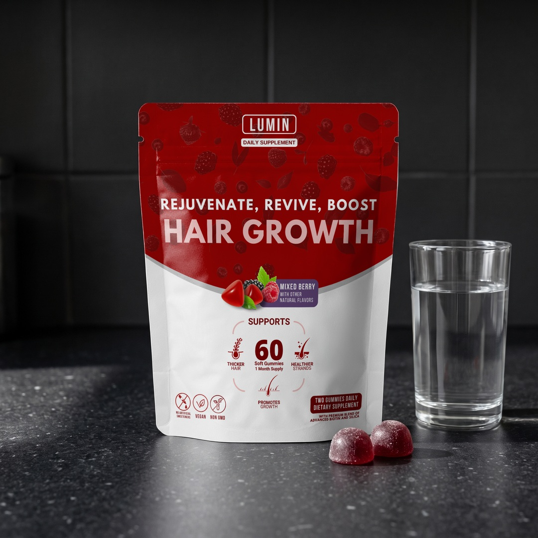 LUMIN - RRB Hair Growth Gummies for men