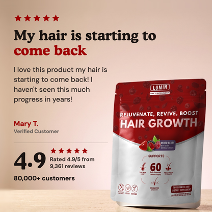 LUMIN - Hair Growth Gummies BOGO
